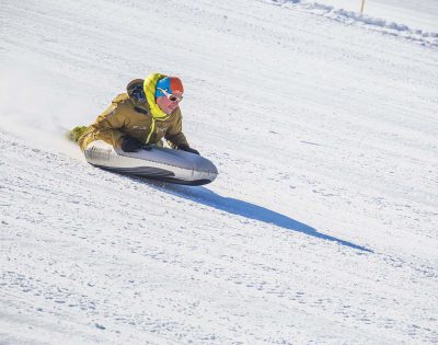 Airboard – bodyboard down the piste!